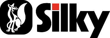 Silky logo featuring a fox